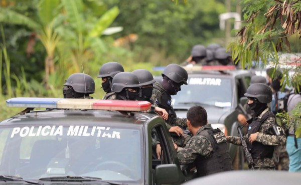 Fusina realiza seis allanamientos en La Lima, Cortés