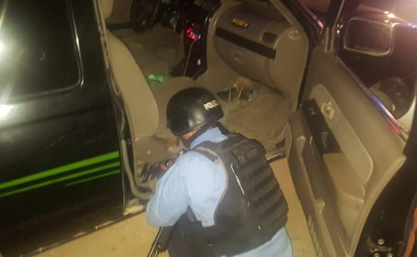 Capturan a cuatro personas con 483 libras de marihuana en Olancho