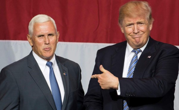 Oficial: Trump elige a Mike Pence como su vicepresidente