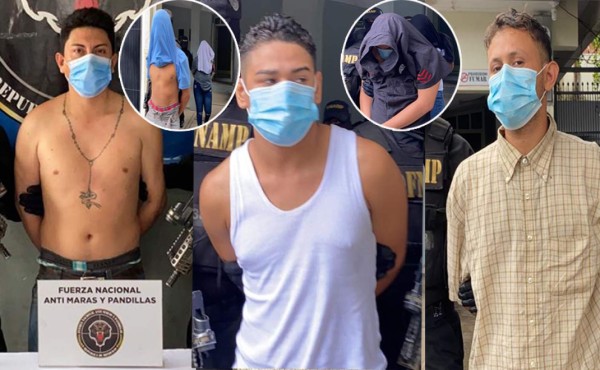 Capturan a supuesto cabecilla de la MS y seis miembros de la Pandilla 18