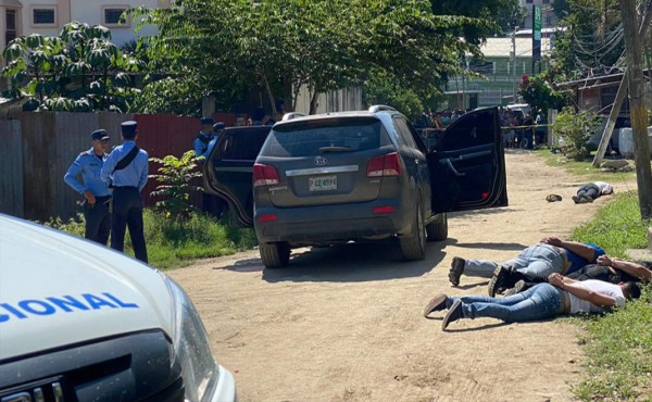 Un herido y tres detenidos deja enfrentamiento en Chamelecón