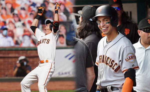 VIDEO: Mauricio Dubón conectó su cuarto jonrón con los Gigantes de San Francisco