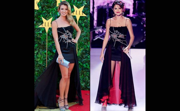 Dos mujeres un mismo vestido ¿Quién lo luce mejor?