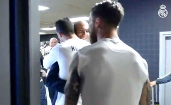 El video inedito del Real Madrid tras ganar el clásico