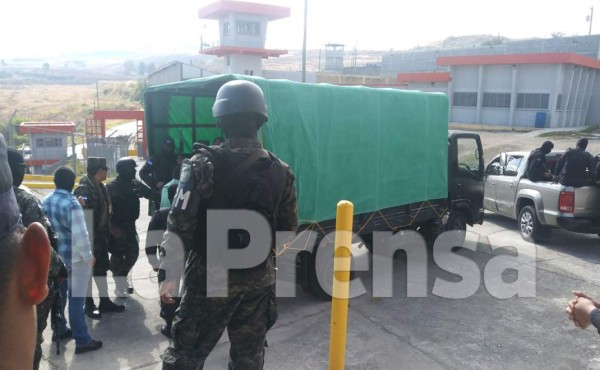 Trasladan 29 reos de la Pandilla 18 a la Tolva en Morocelí