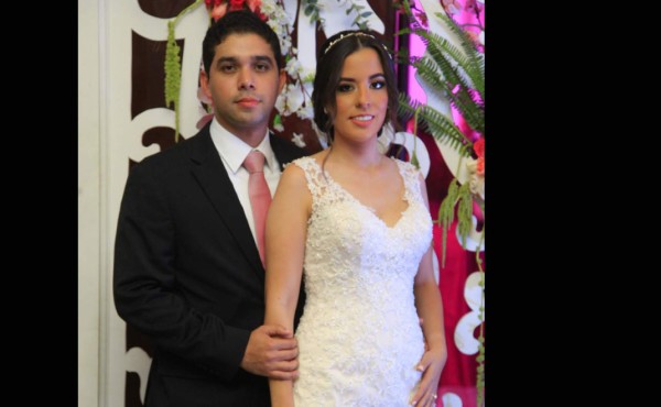 Boda civil de Daniela Dieck y Willy Alvarenga