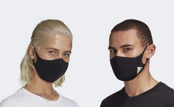 Adidas crea mascarillas faciales
