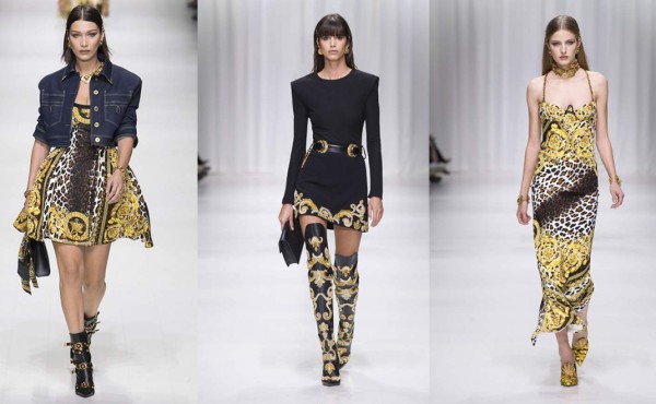 La casa Versace vuelve a lo básico