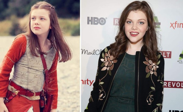 Georgie Henley era Lucy Pevensie