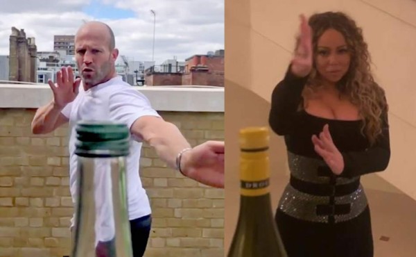 El mejor #bottlecapchallenge de los famosos