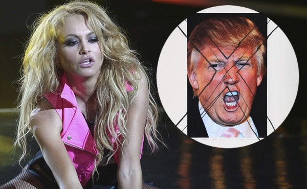 Paulina Rubio explota contra Donald Trump...