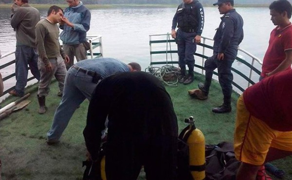 Hallan sin vida a uno de los 3 hombres desaparecidos en el Lago de Yojoa