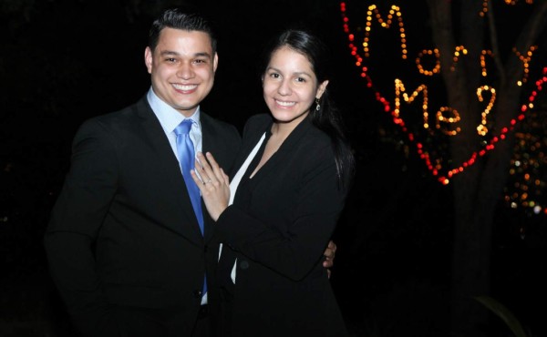Sandra Montero y Arnaldo Díaz se comprometen