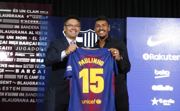 Paulinho llega al Barcelona 'con mucha confianza'
