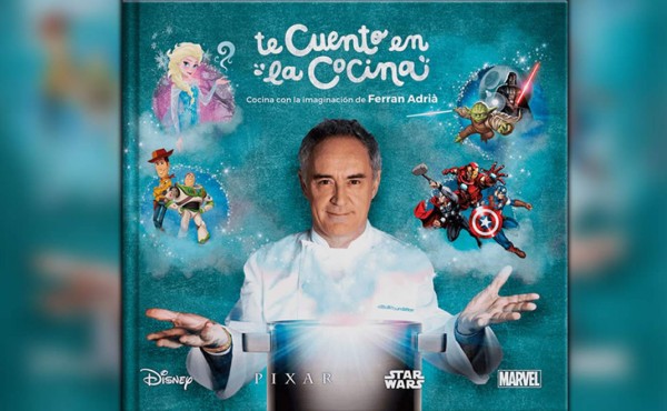El chef Ferran Adrià crea libro de cocina con Disney