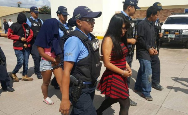 Capturan miembros de Pandilla 18 sospechosos de varios delitos