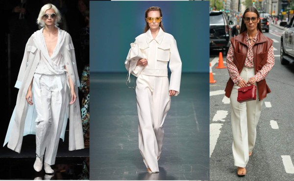 Tips para combinar un pantalón blanco