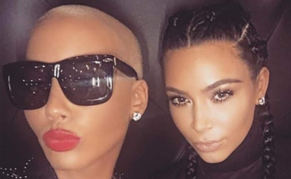 Kim Kardashian y Amber Rose juntas en un selfie