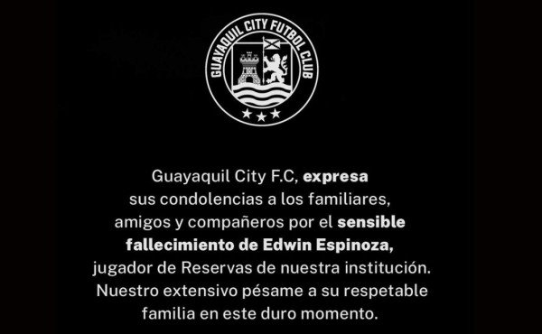 Futbolista del Guayaquil City es asesinado en la puerta de su casa