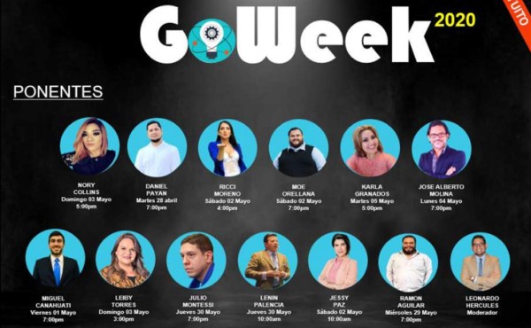 Go Week 2020, congreso nacional de emprendimiento online