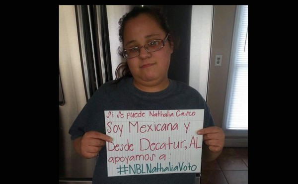 Miles apoyan a Nathalia Casco