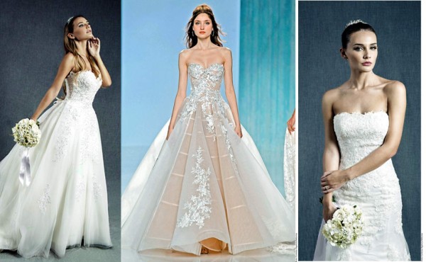 Hombros al aire, tendencia en trajes nupciales