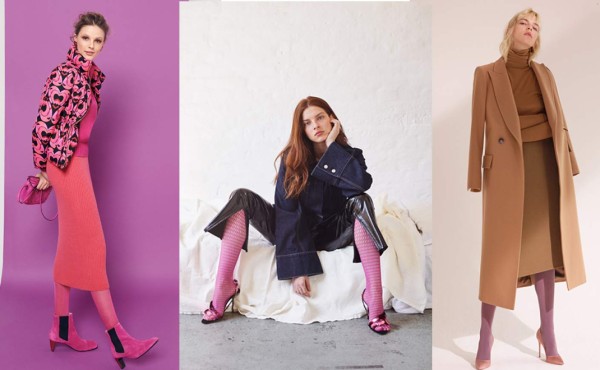 ¡Quién lo iba a creer!, las medias rosas están de moda