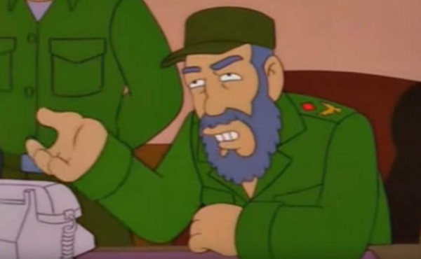 El día en que Fidel Castro no se salvó de salir en Los Simpson