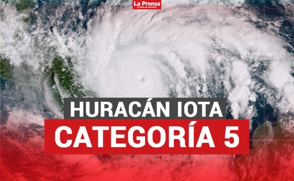 Iota es categoría 5, será catastrófico para Honduras y Nicaragua