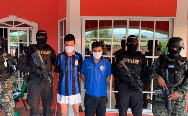 Tres capturados dejan operativos antidrogas en Choluteca