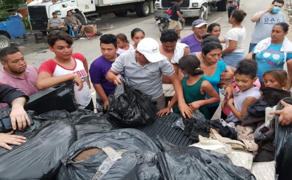 La UTH muestra el lado más humano con su gente tras daños de Eta