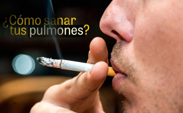 Nueve alimentos que un fumador debe comer para limpiar sus pulmones