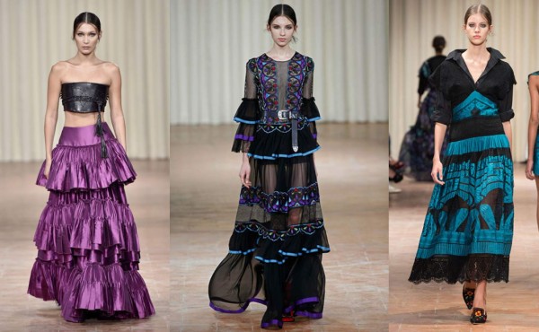 Influjo flamenco en la moda