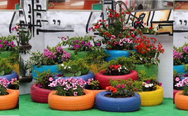 Ideas para reciclar llantas