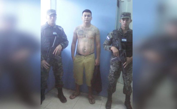 Detienen en Honduras a un supuesto pandillero de El Salvador