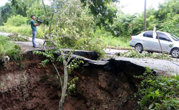 Santa Bárbara en peligro de quedar incomunicada