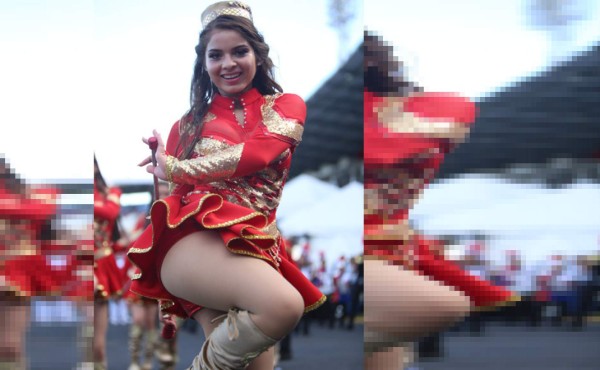 Bellezas que arrancaron suspiros en los desfiles patrios