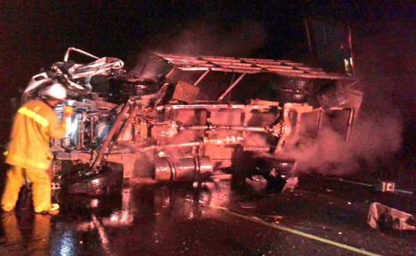 Una persona muerta y una herida deja accidente de tránsito en Potrerillos