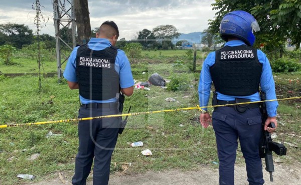 Encuentran cadáver embolsado en San Pedro Sula