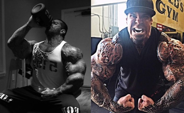 Tras 27 años usando esteroides hoy sufre daños severos