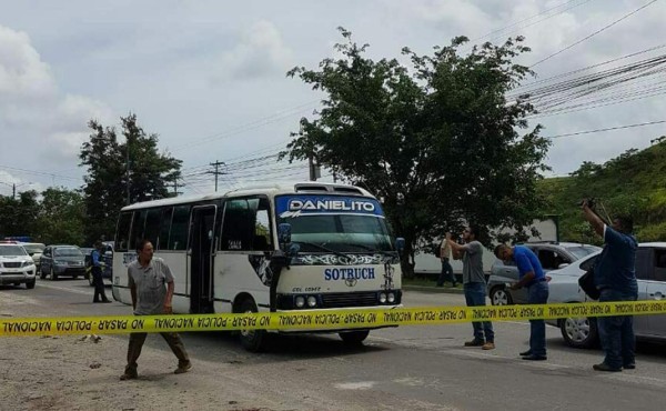 Esta es la unidad que conducía el motorista de la empresa Sotruch.