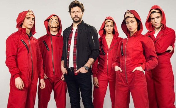 'La casa de papel', rompe récord con 34 millones de espectadores en Netflix