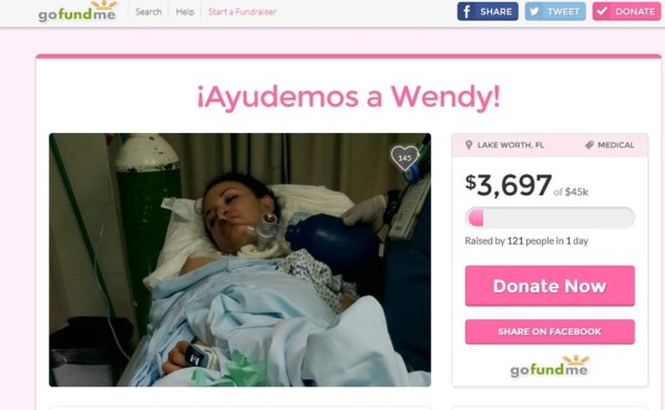 Wendy, la hondureña víctima de la violencia que busca apoyo