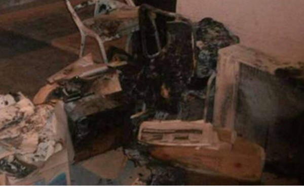 Niño de ocho años, que fuma y bebe, incendia registro civil