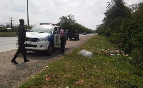 Hallan cadáver dentro de un saco en La Lima, Cortés