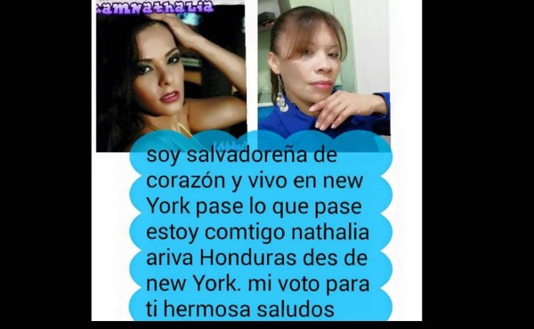 Miles apoyan a Nathalia Casco