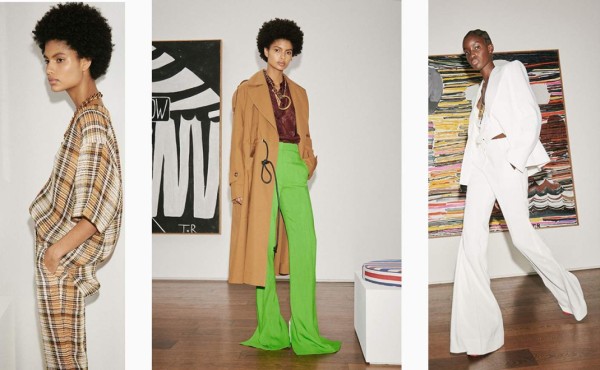 La fluidez retro de Victoria Beckham