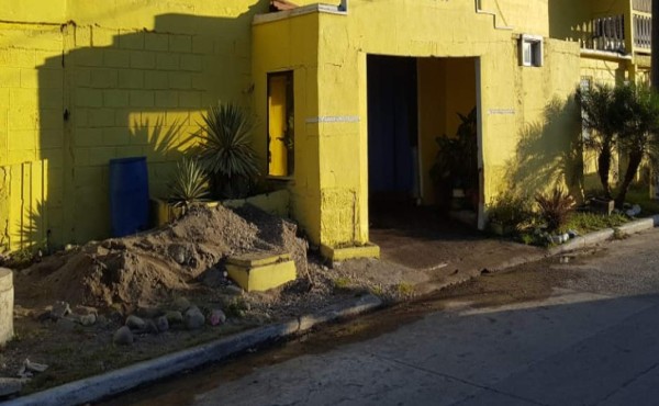 Hotel donde quedó el cuerpo de la mujer asesinada en horas de la madrugada.