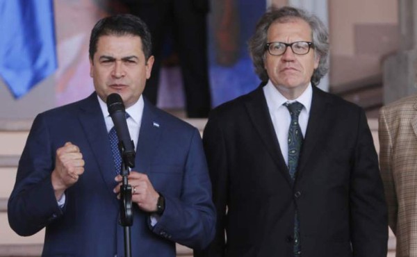 JOH reafirma su compromiso con Almagro en la lucha contra la corrupción