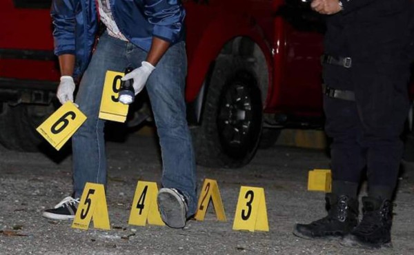 Pistoleros asesinan a cuatro hombres y dejan dos heridos en Tegucigalpa